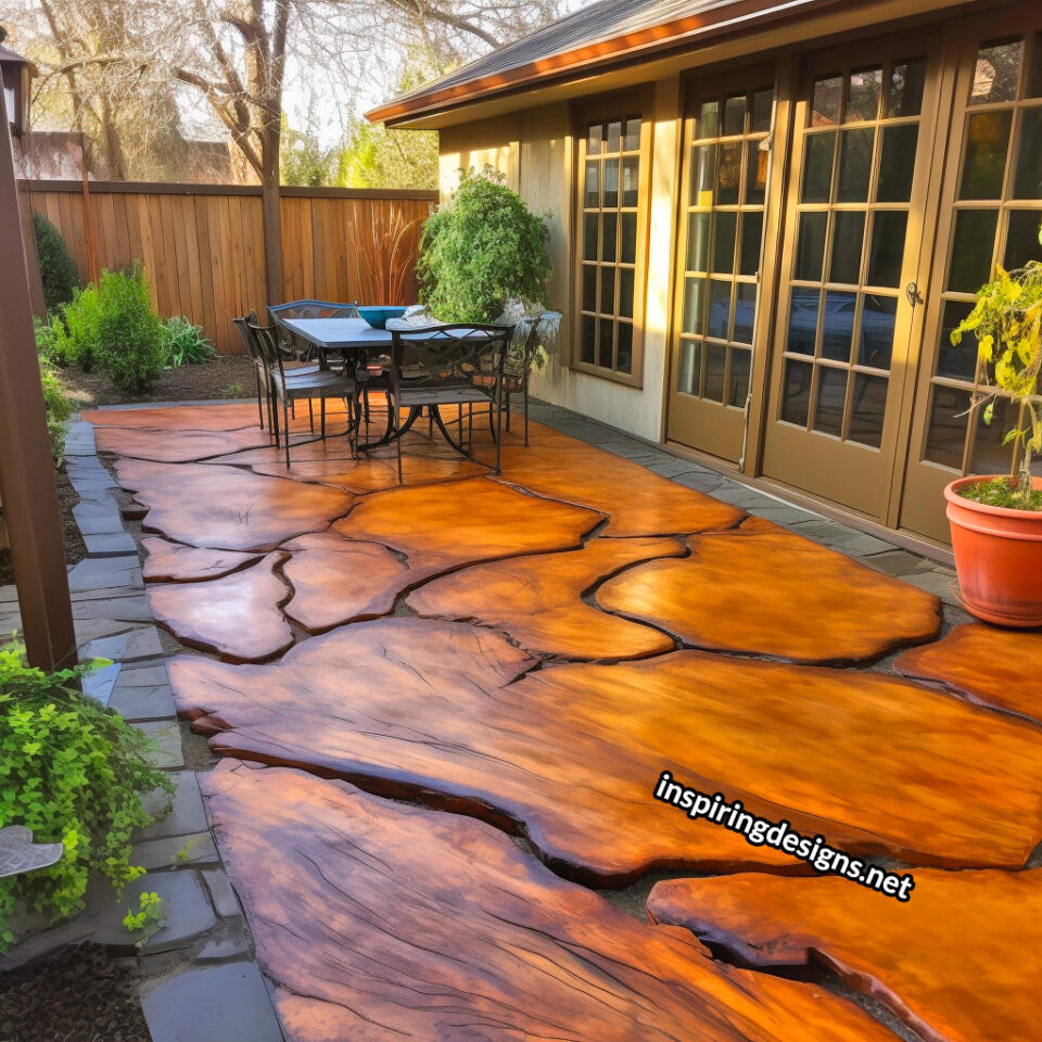 Stamped Concrete That Looks Like Wood 30 Amazing Examples That Will