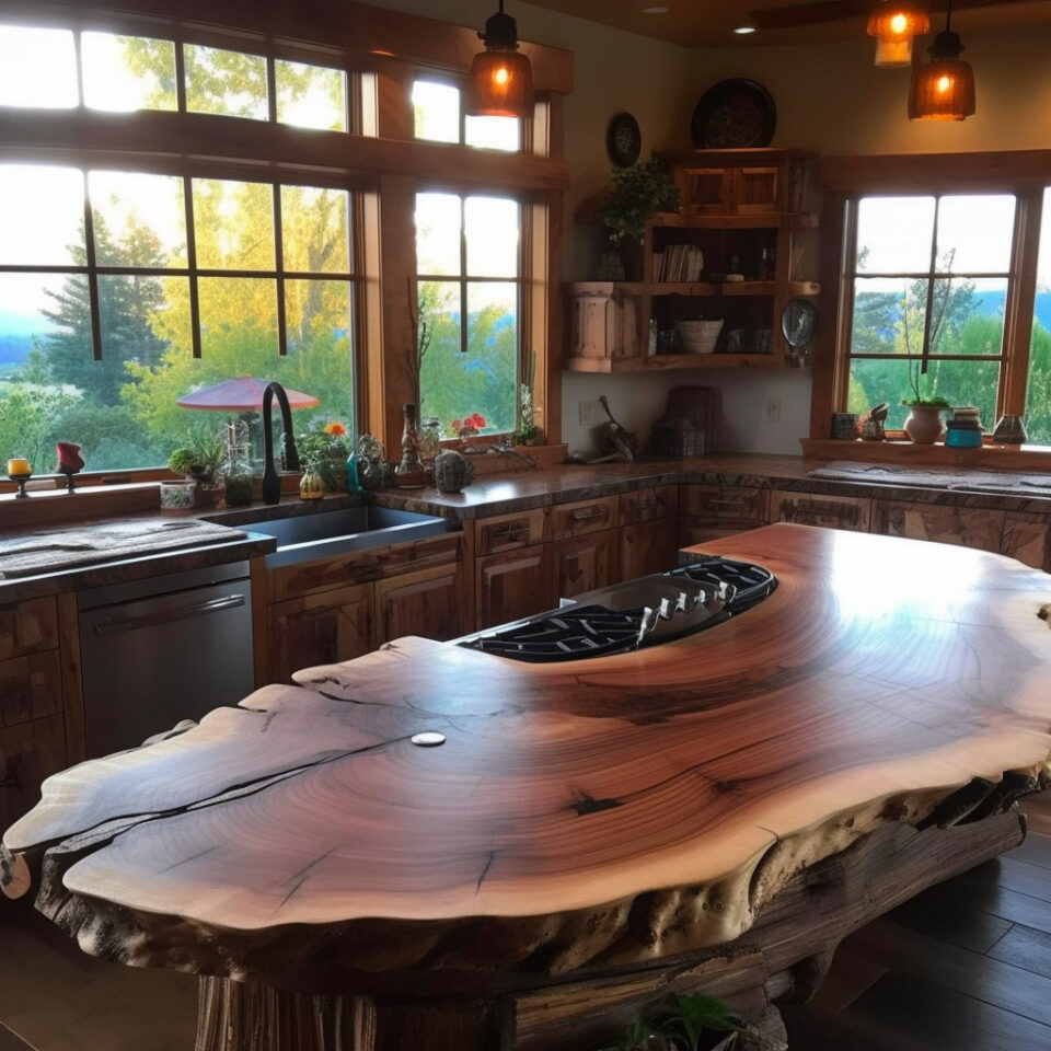 Live Edge Countertops Are Here And We Cant Get Enough Of Them