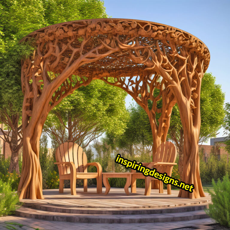 These Incredible Giant Tree Shaped Pergolas Will Transform Your