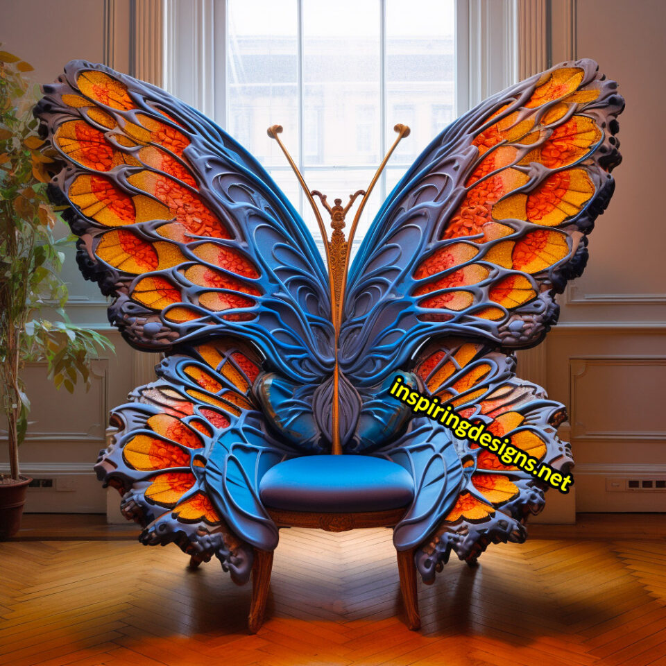 These Oversized Butterfly Chairs Will Elevate Your Home To A Fairytale