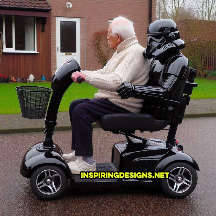 These Star Wars Mobility Scooters Are Transforming Seniors Into