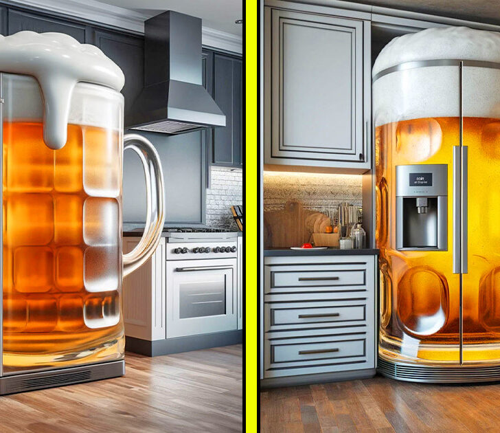 These Beer Mug Refrigerators Are The Ultimate Man Cave Addition