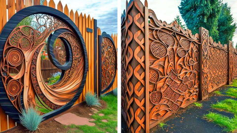 Unique And Creative Yard Fence Designs To Help With Your New Fence ...