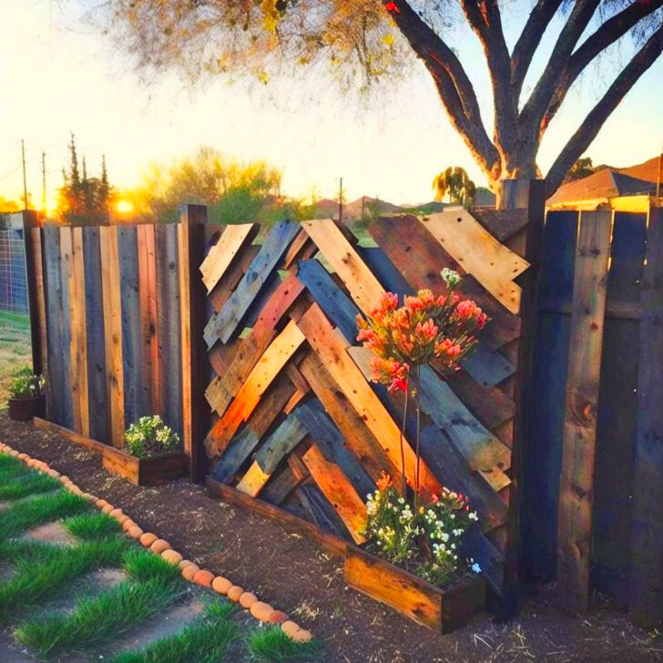 Unique and Creative Yard Fence Designs To Help With Your New Fence ...