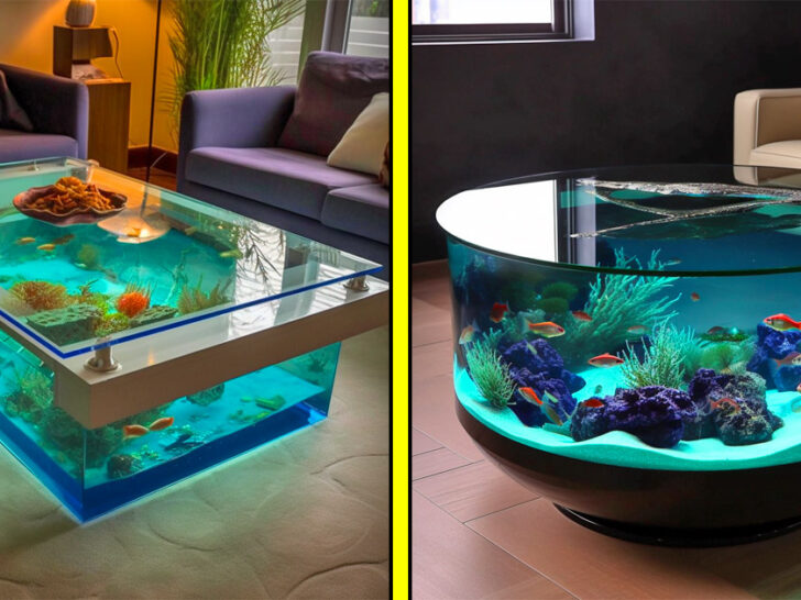 two weeks widow conservative Glass Coffee Table Aquariums Are Now a Thing, and They're Spectacular  Looking – Inspiring Designs