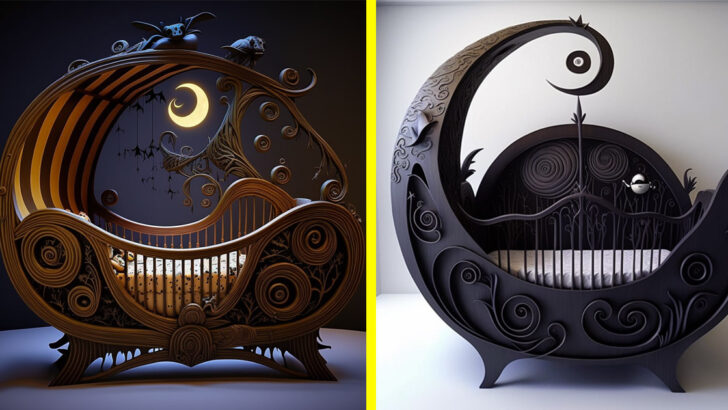 Crib Designs Inspired By The Nightmare Before Christmas