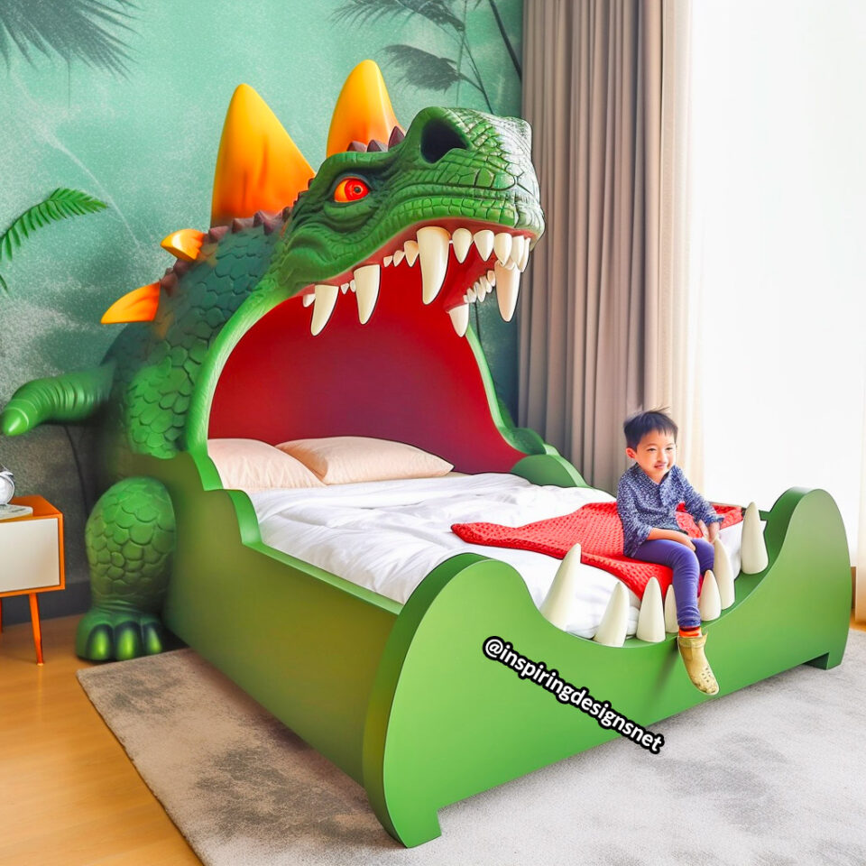 Dinosaur Shaped Kids Beds Inspiring Designs