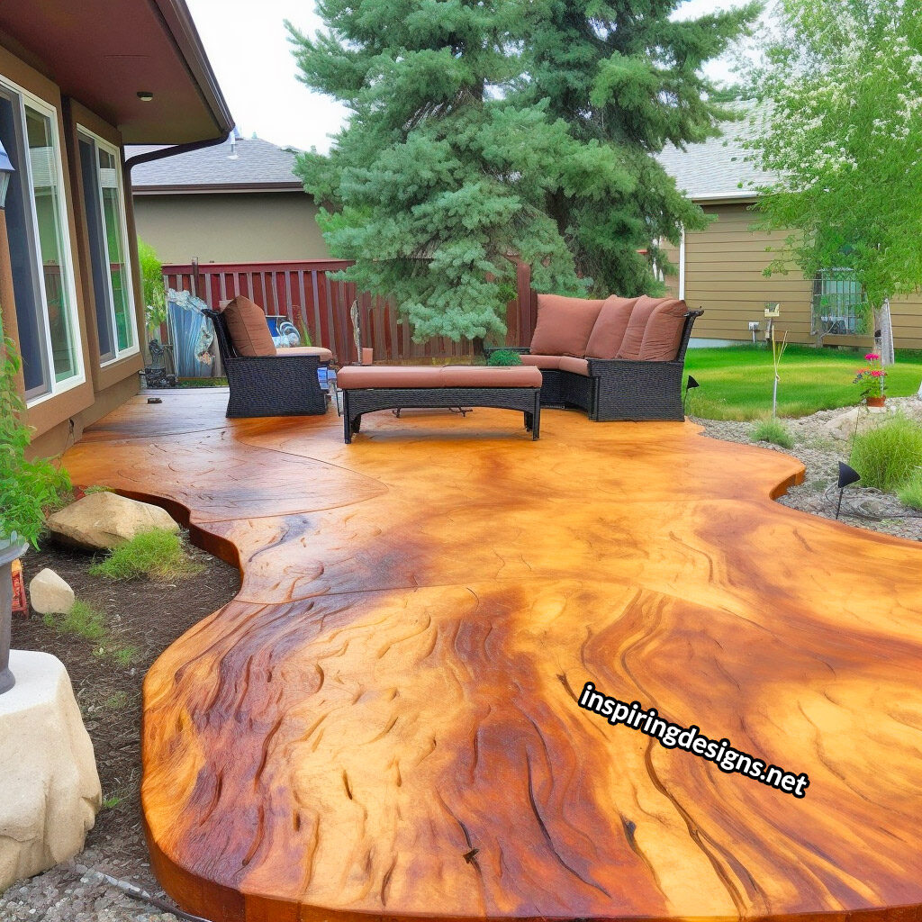 Stamped Concrete That Looks Like Wood 30 Amazing Examples That Will 
