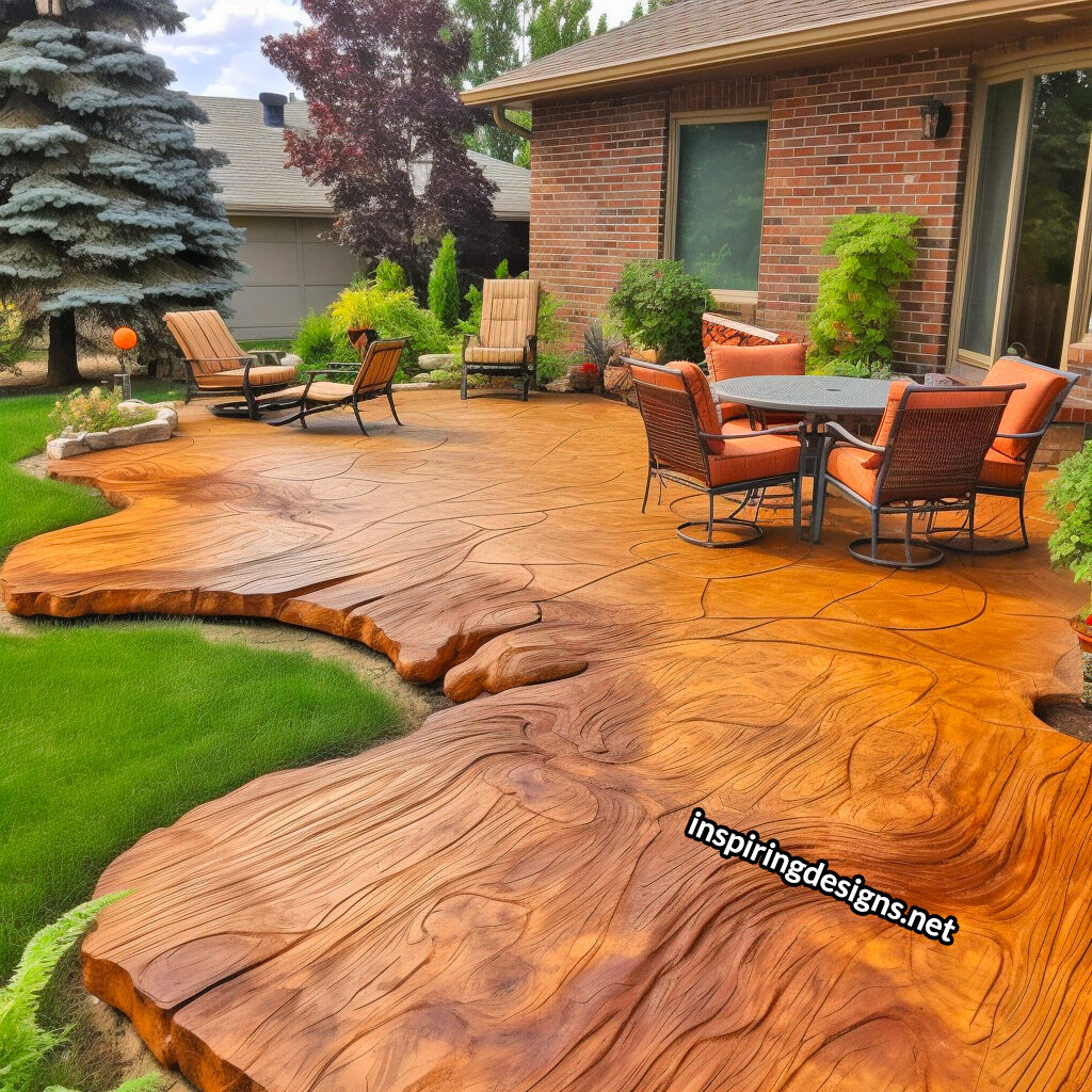 Stamped Concrete That Looks Like Wood 30 Amazing Examples That