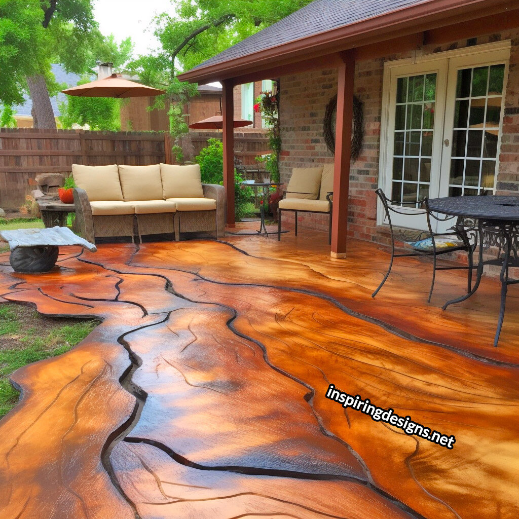 Stamped Concrete That Looks Like Wood 30 Amazing Examples That