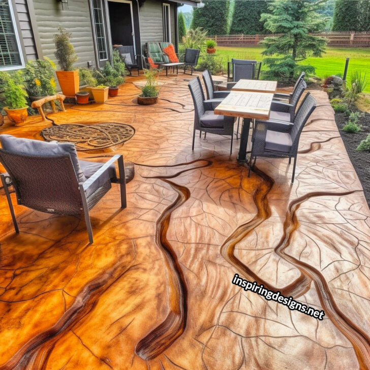 Stamped Concrete That Looks Like Wood 30 Amazing Examples That Will
