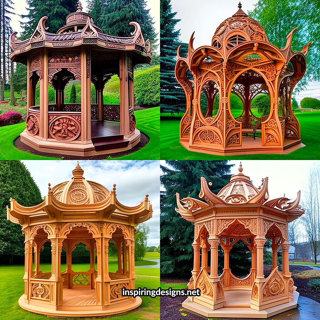 Beautiful Creative Gazebo design with incredible craftsmanship