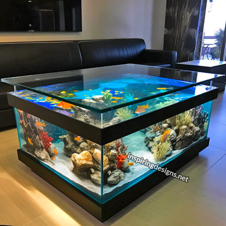 Glass Coffee Table Aquariums Are Now a Thing, and They’re Spectacular