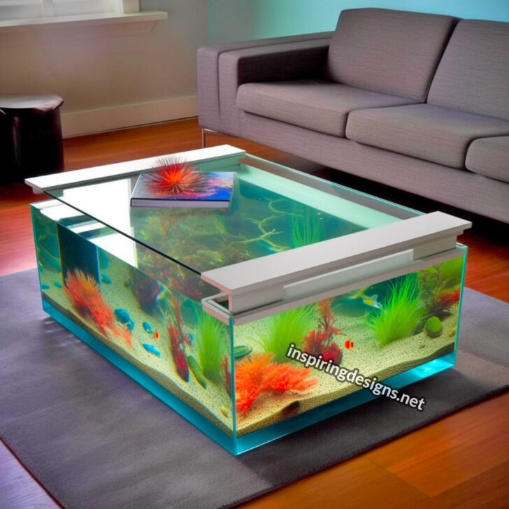 Glass Coffee Table Aquariums Are Now a Thing, and They’re Spectacular