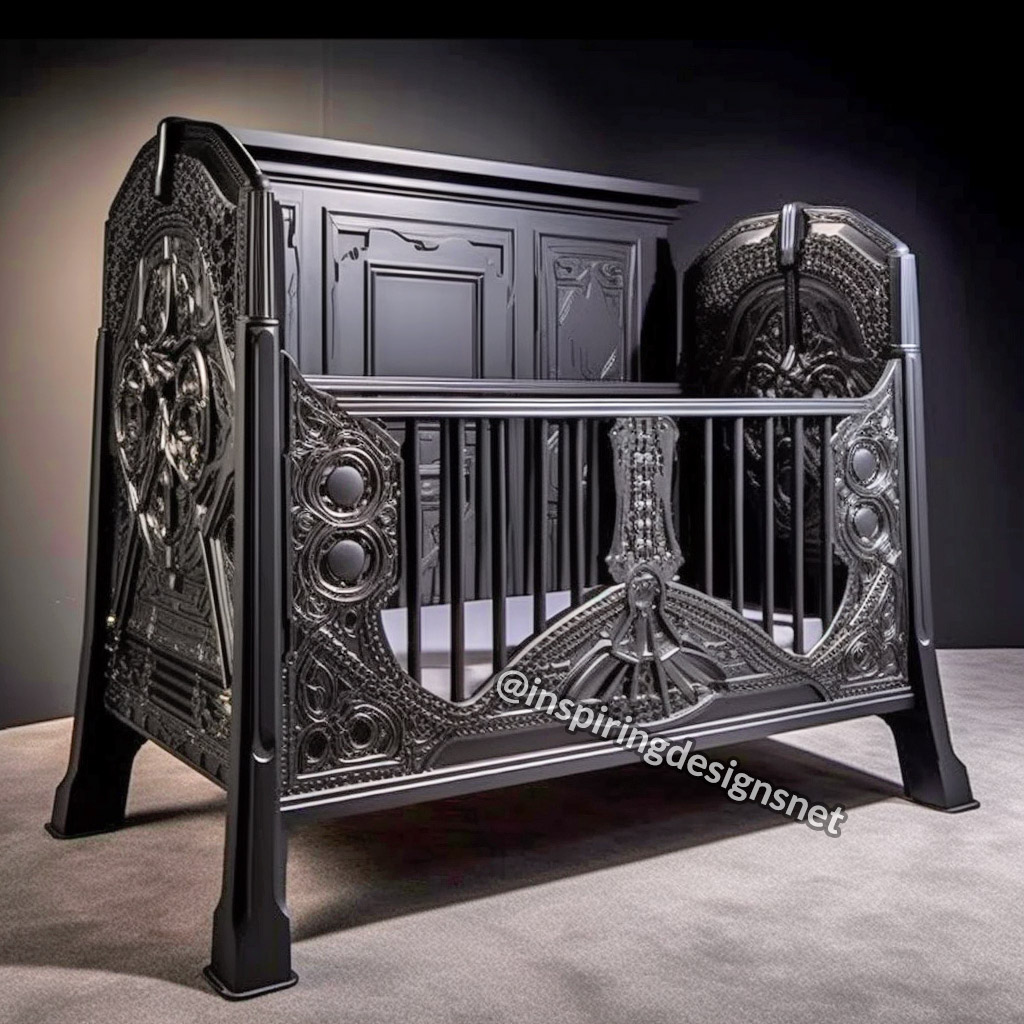 Victorian on sale baby crib