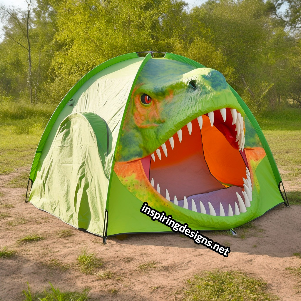 3D Dinosaur Shaped Camping Tents