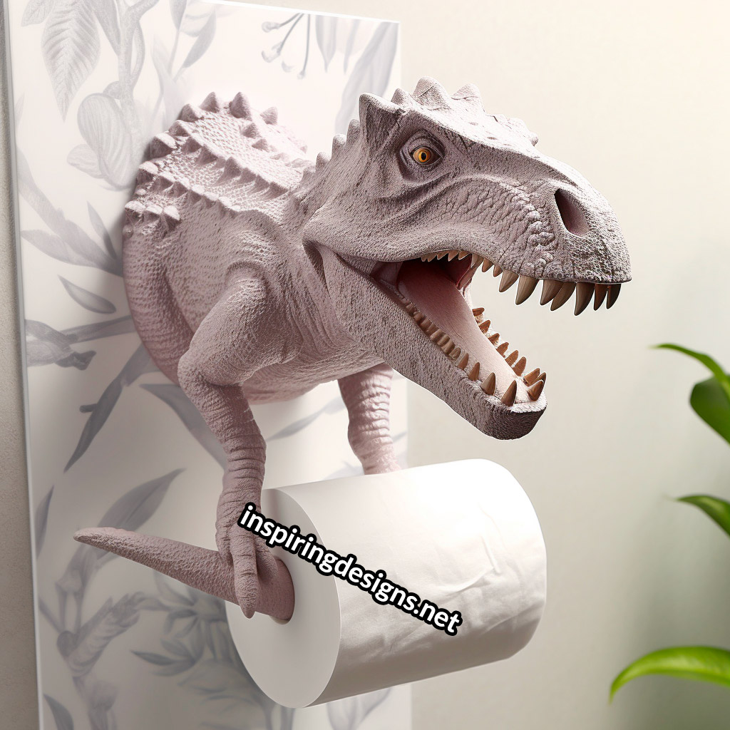 Dinosaur Toilet Paper Holders