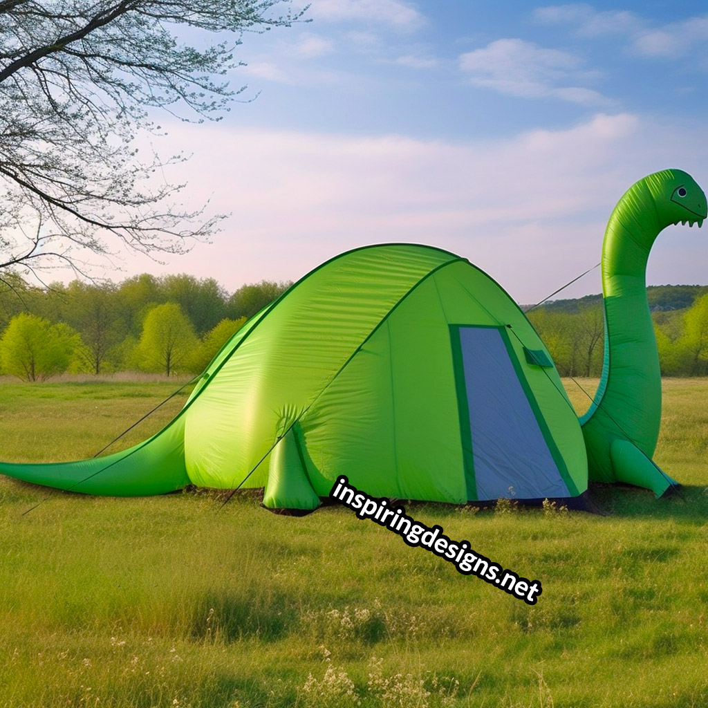 3D Dinosaur Shaped Camping Tents