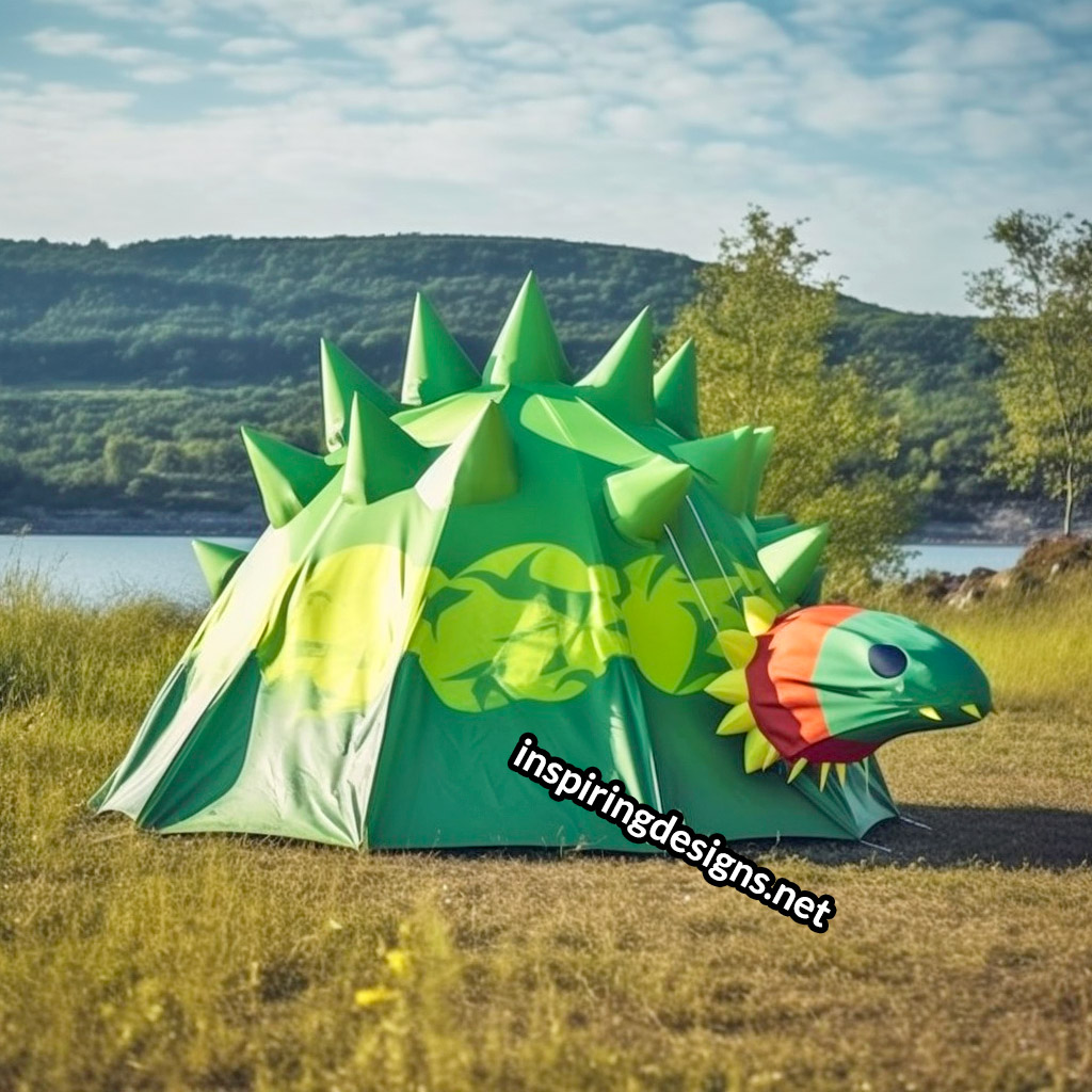 3D Dinosaur Shaped Camping Tents