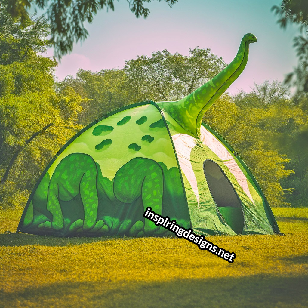 3D Dinosaur Shaped Camping Tents