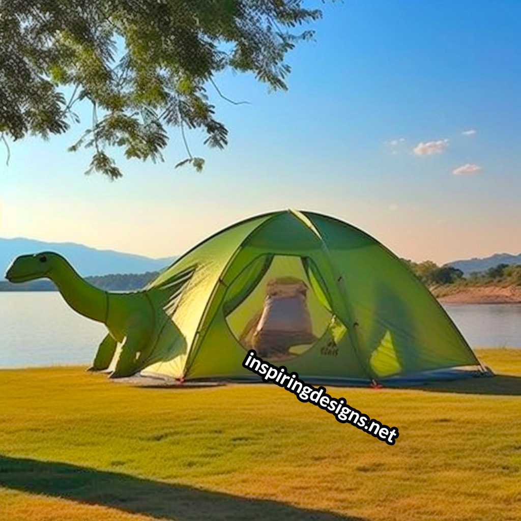 3D Dinosaur Shaped Camping Tents