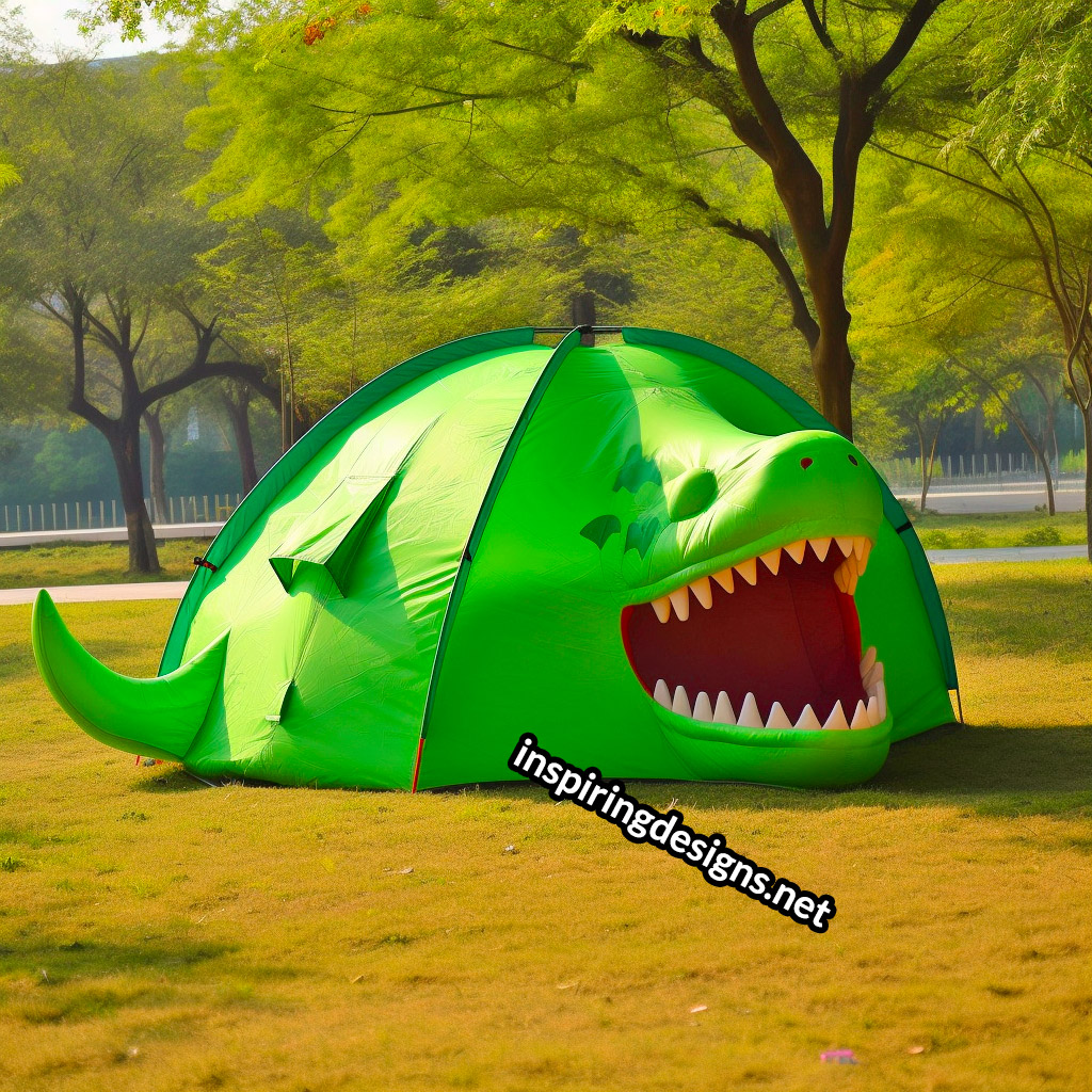 3D Dinosaur Shaped Camping Tents