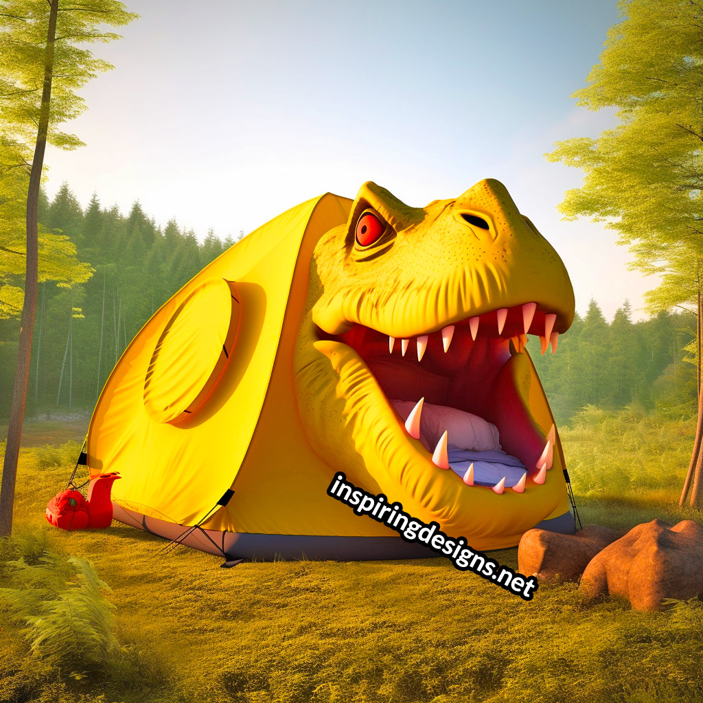 3D Dinosaur Shaped Camping Tents