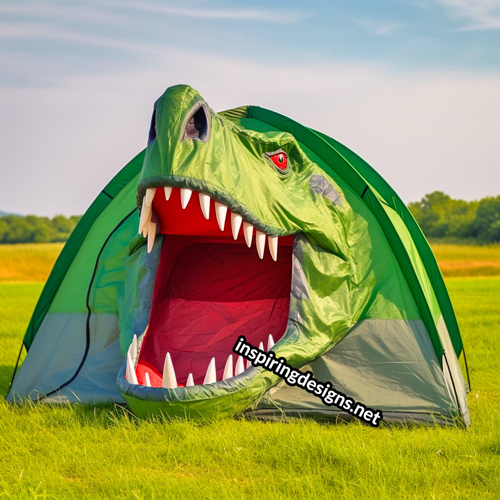 3D Dinosaur Shaped Camping Tents