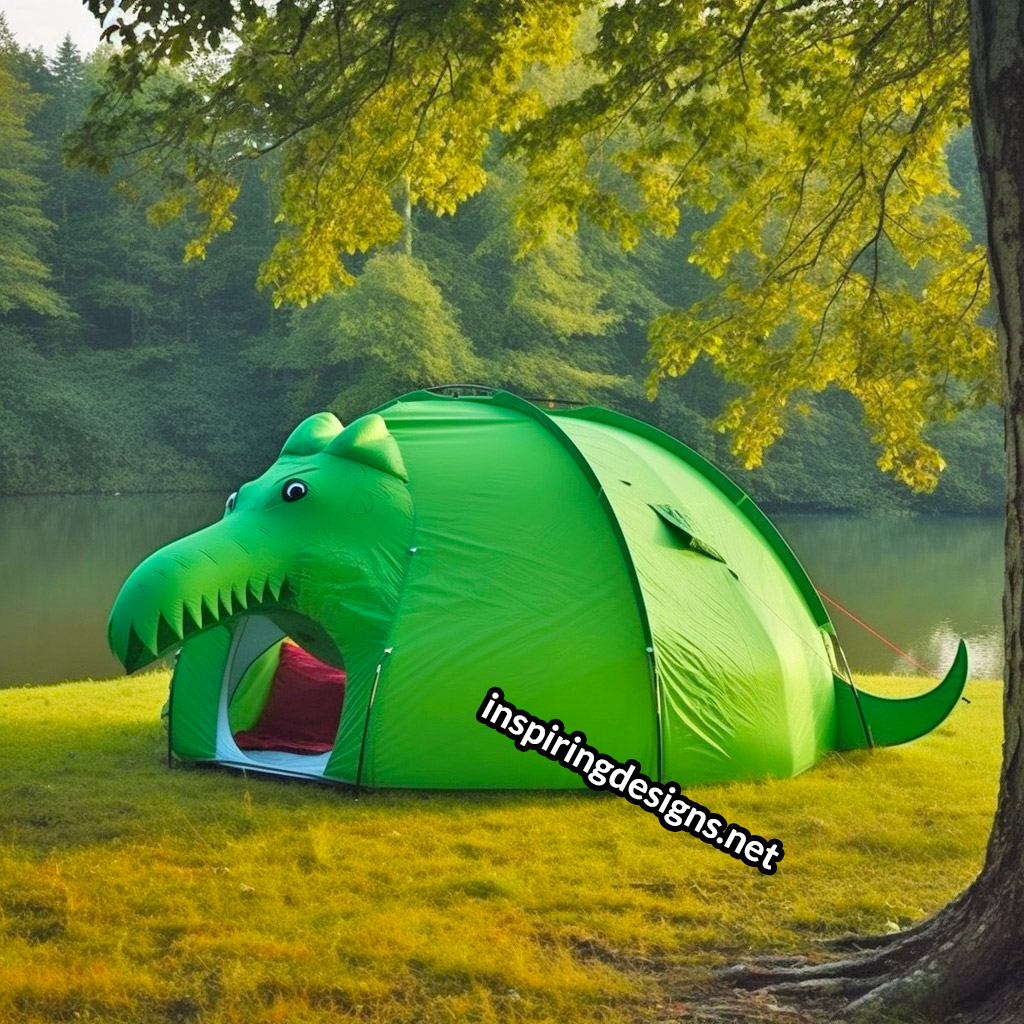 3D Dinosaur Shaped Camping Tents