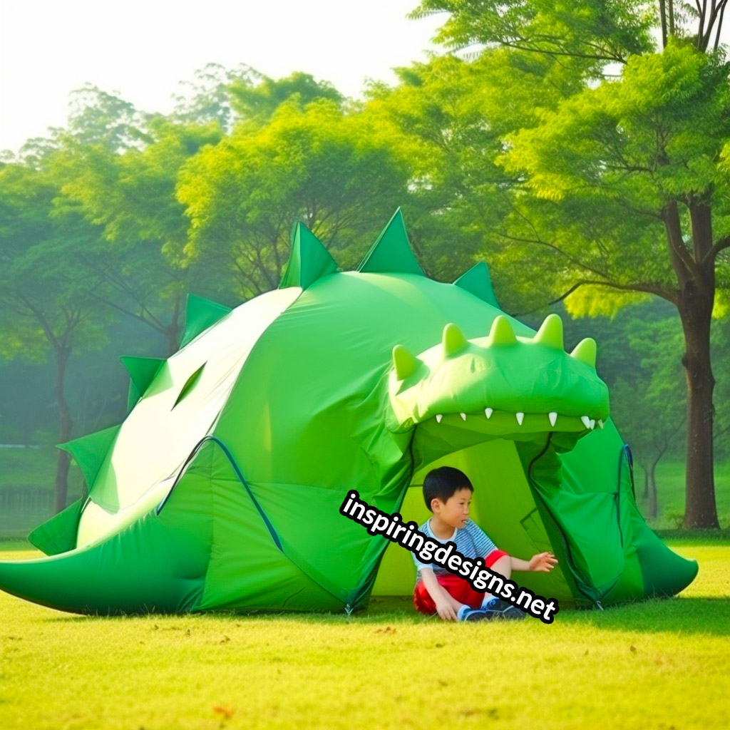 3D Dinosaur Shaped Camping Tents