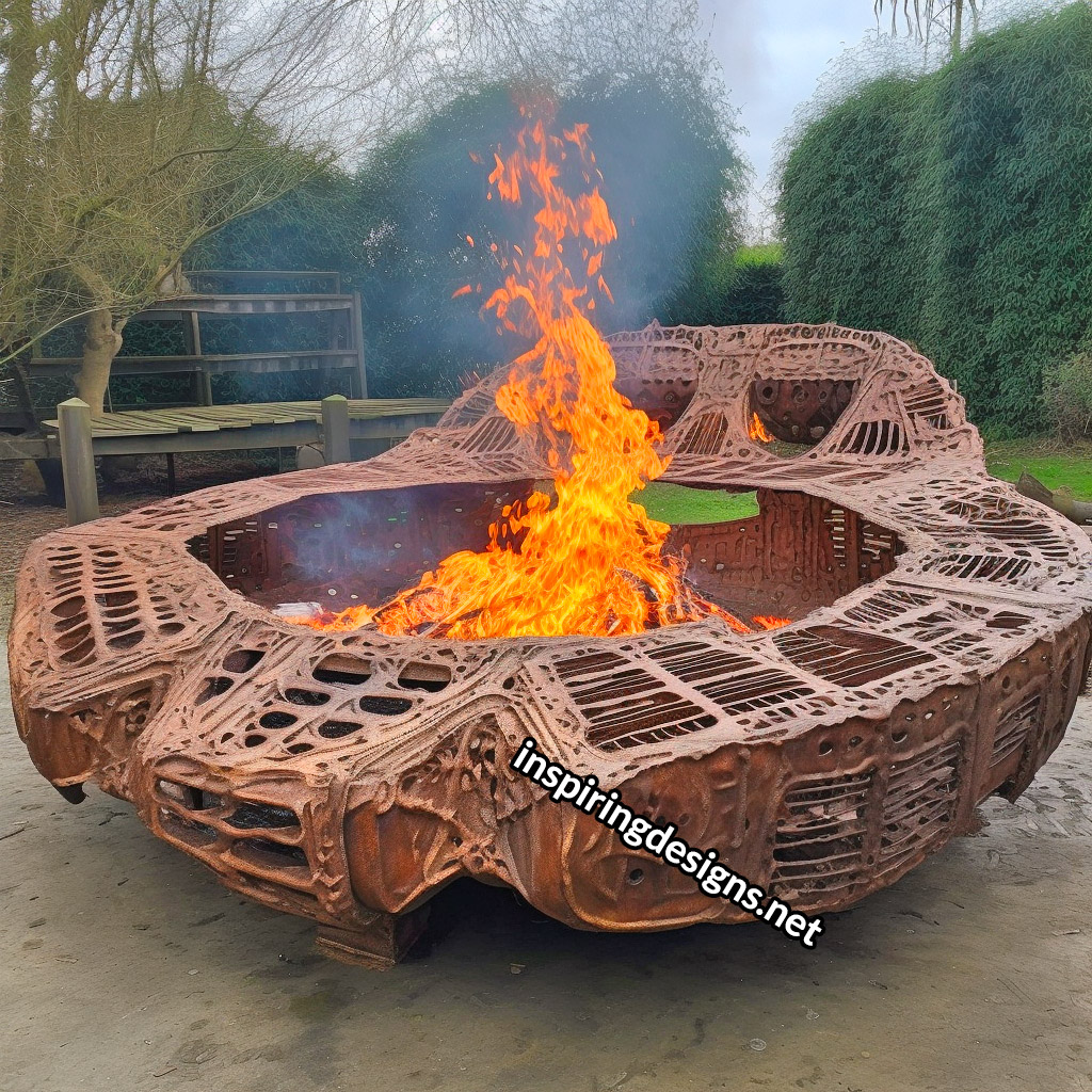 Star Wars Fire Pits - Millennium Falcon Bonfire Pit