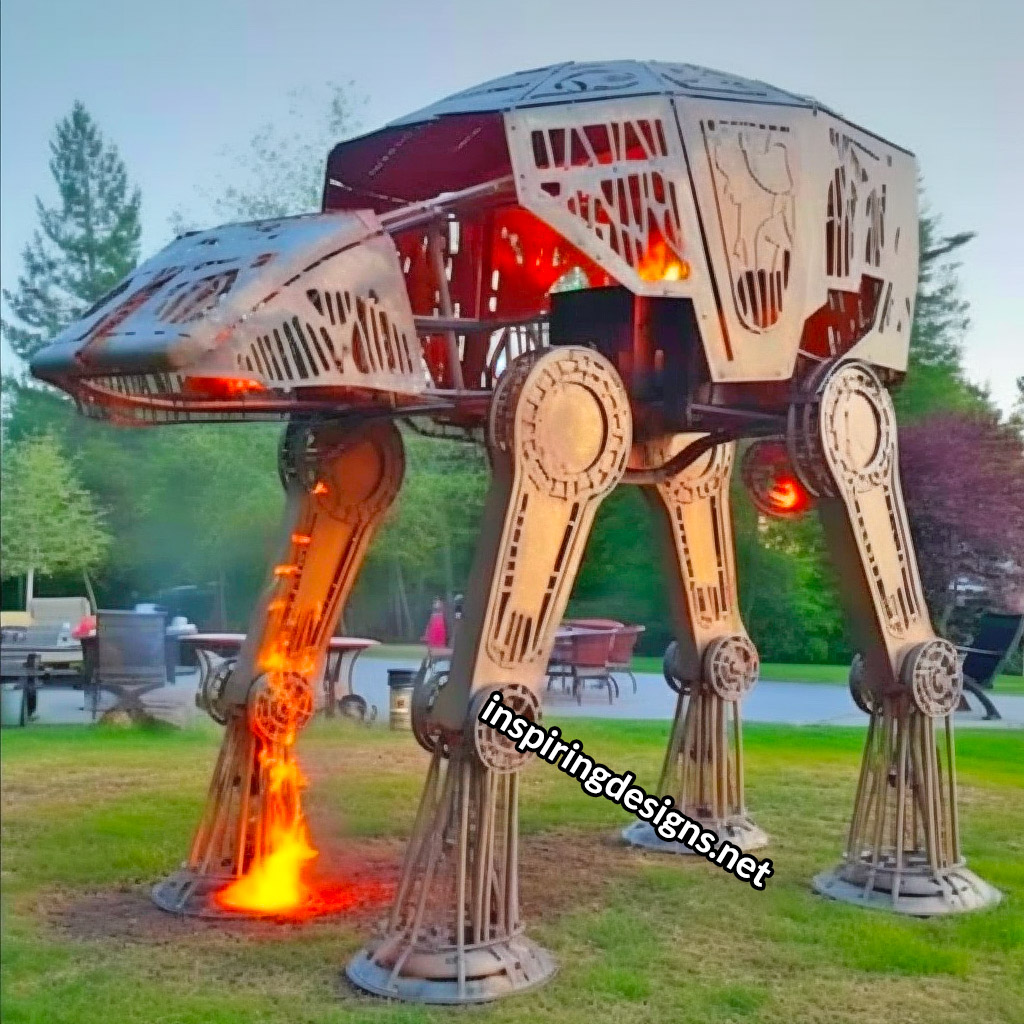 Star Wars Fire Pits - AT-AT Walker Bonfire Pit