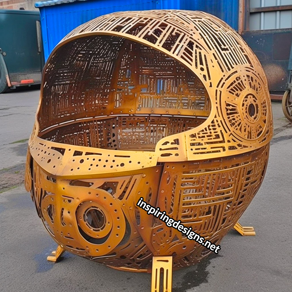 Star Wars Fire Pits - C3PO Bonfire Pit