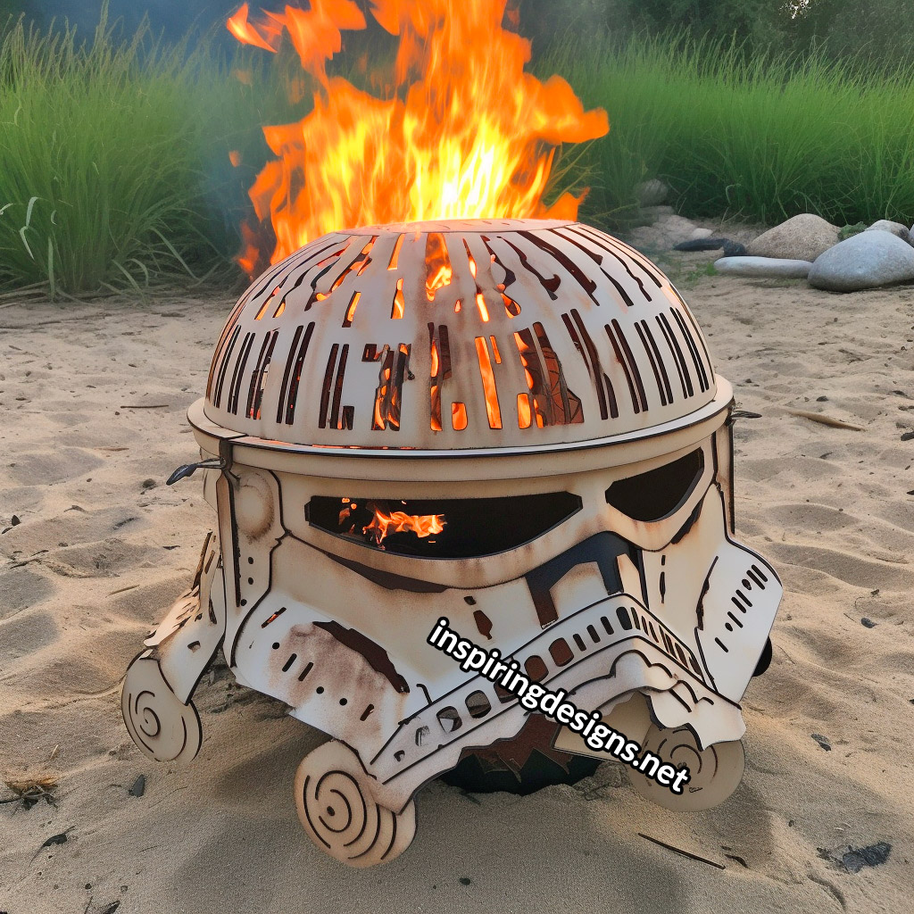 Star Wars Fire Pits - Stormtrooper Bonfire Pit