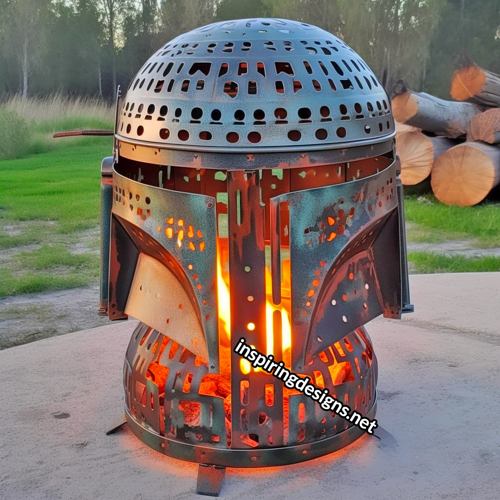 Star Wars Fire Pits - Boba Fett Bonfire Pit