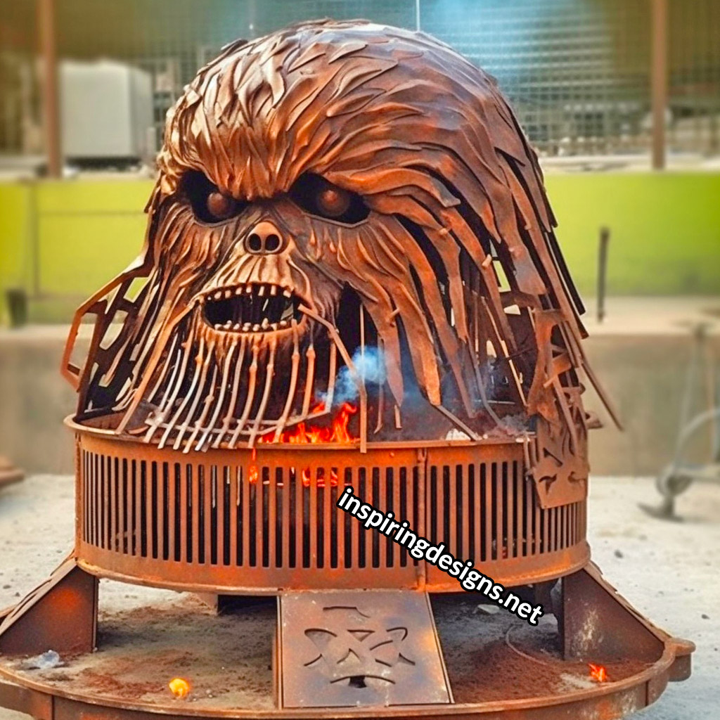 Star Wars Fire Pits - Chewbacca Bonfire Pit