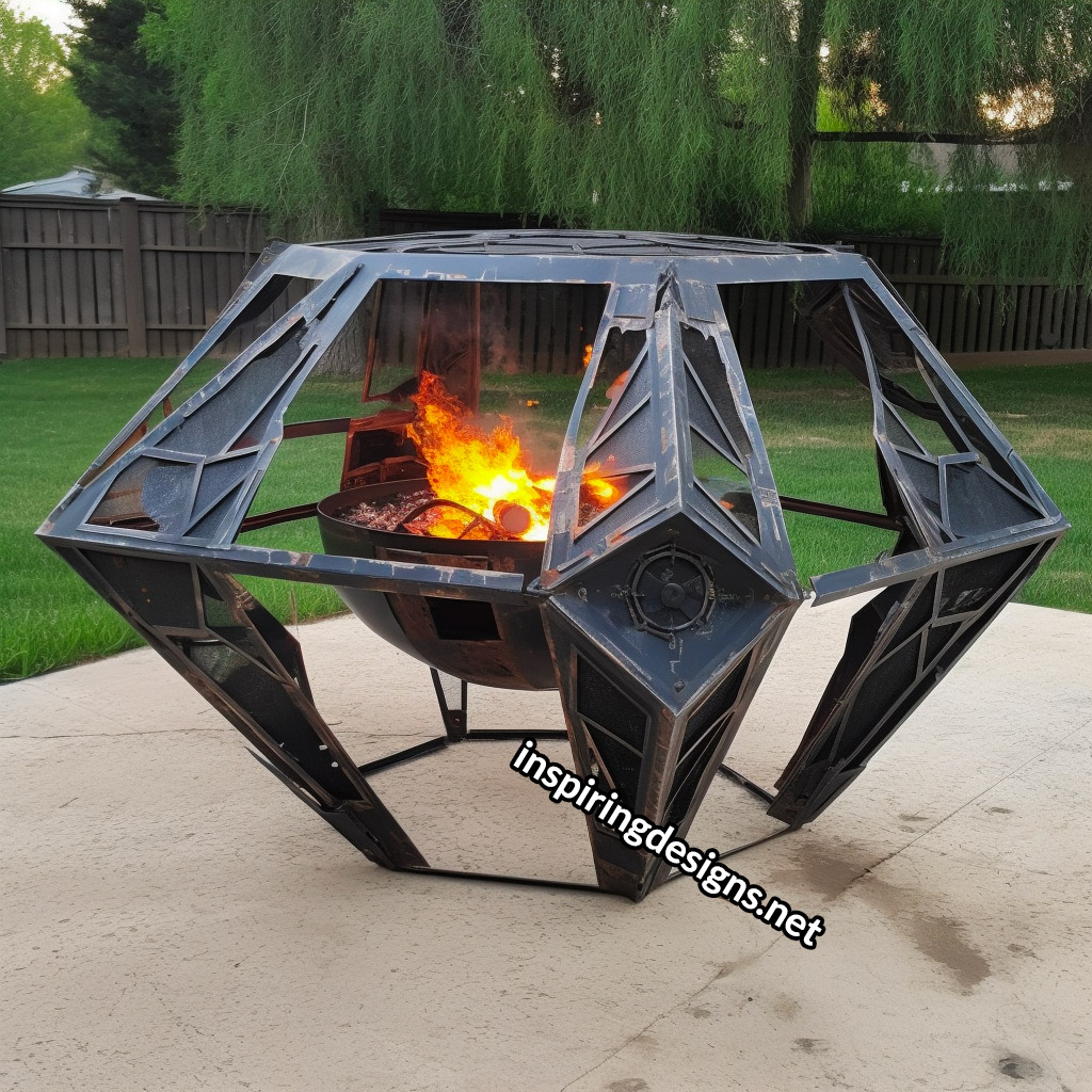 Star Wars Fire Pits - TIE Fighter Bonfire Pit