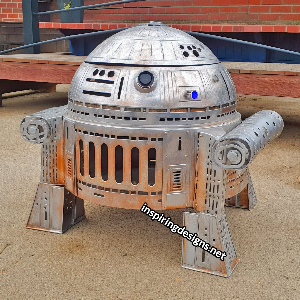 Star Wars Fire Pits - R2D2 Bonfire Pit