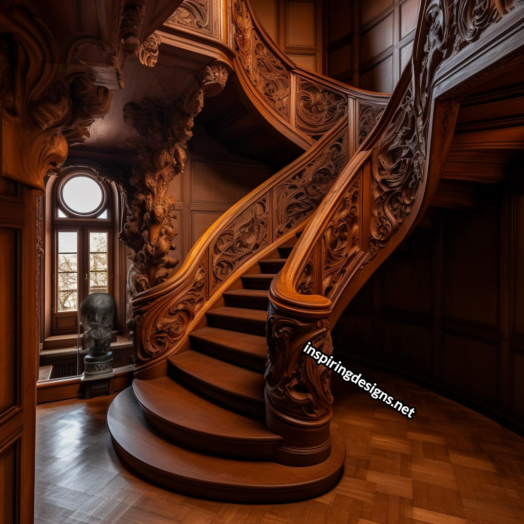 Stunning Handcrafted Wooden Staircases and Sculptural Spiral Staircases