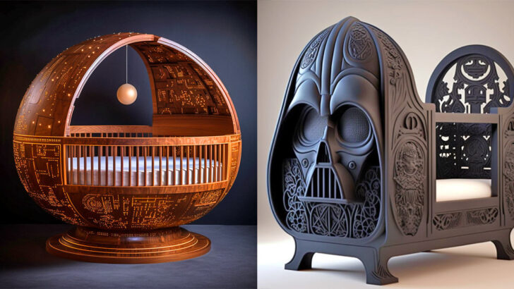 These Star Wars Baby Cribs Are Absolutely Stunning!