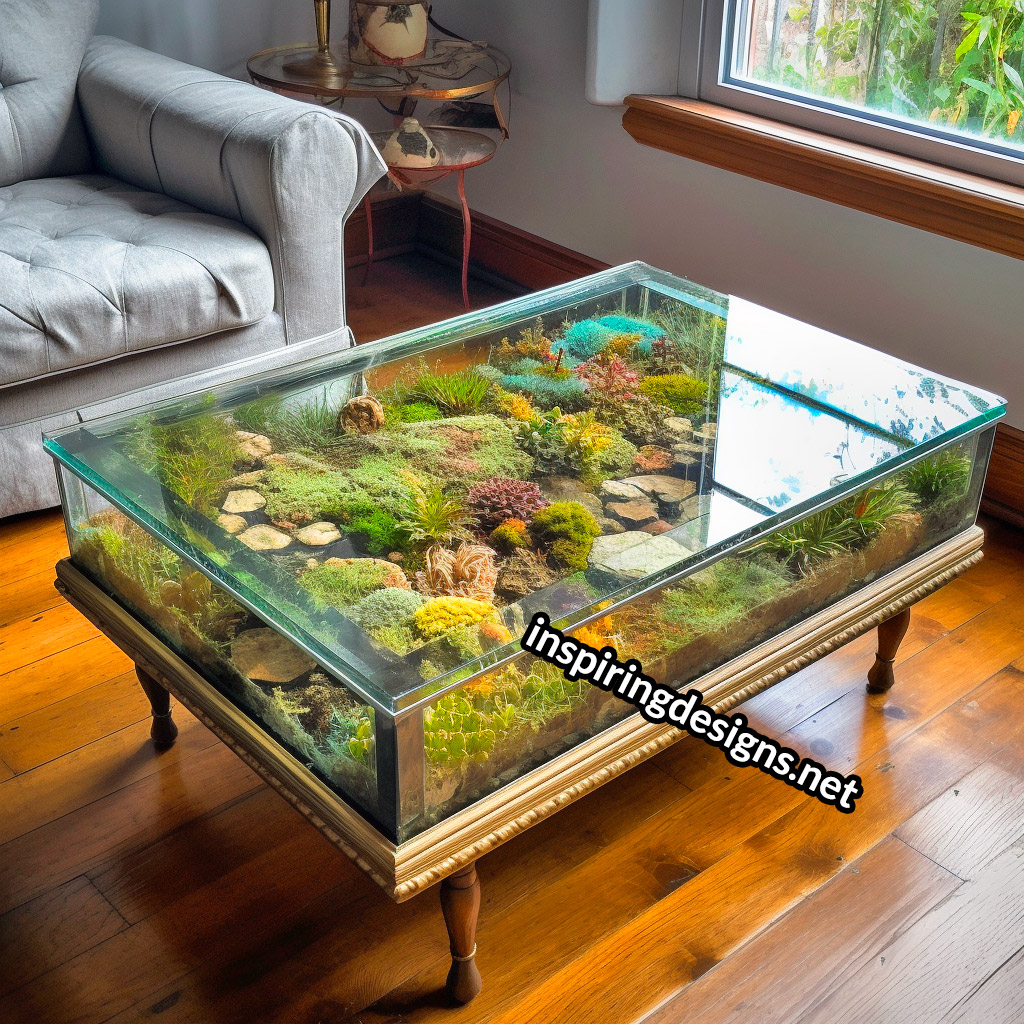 Terrarium coffee table - Boing Boing