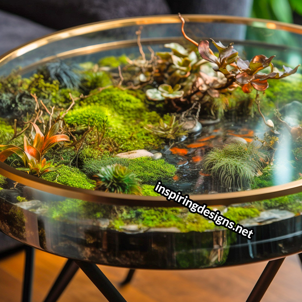 Terrarium Table Design Ideas  Terrarium table, House plants decor