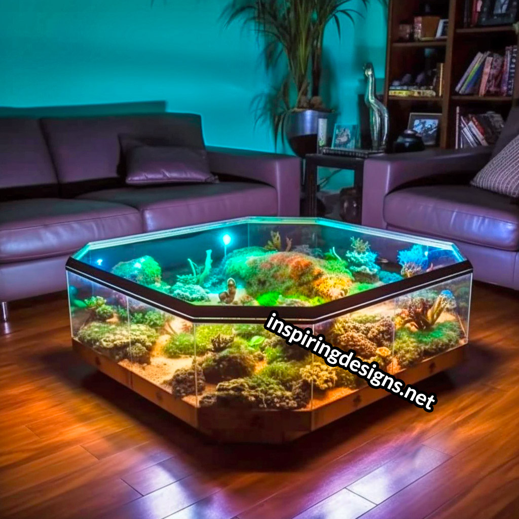 Coffee Tables Are Perfect for Terrariums - Here She Grows