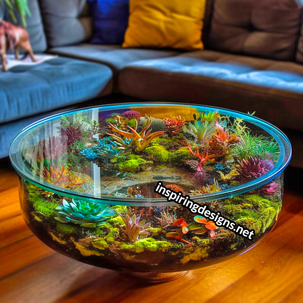 The Fern and Mossery: Coffee Table Terrarium