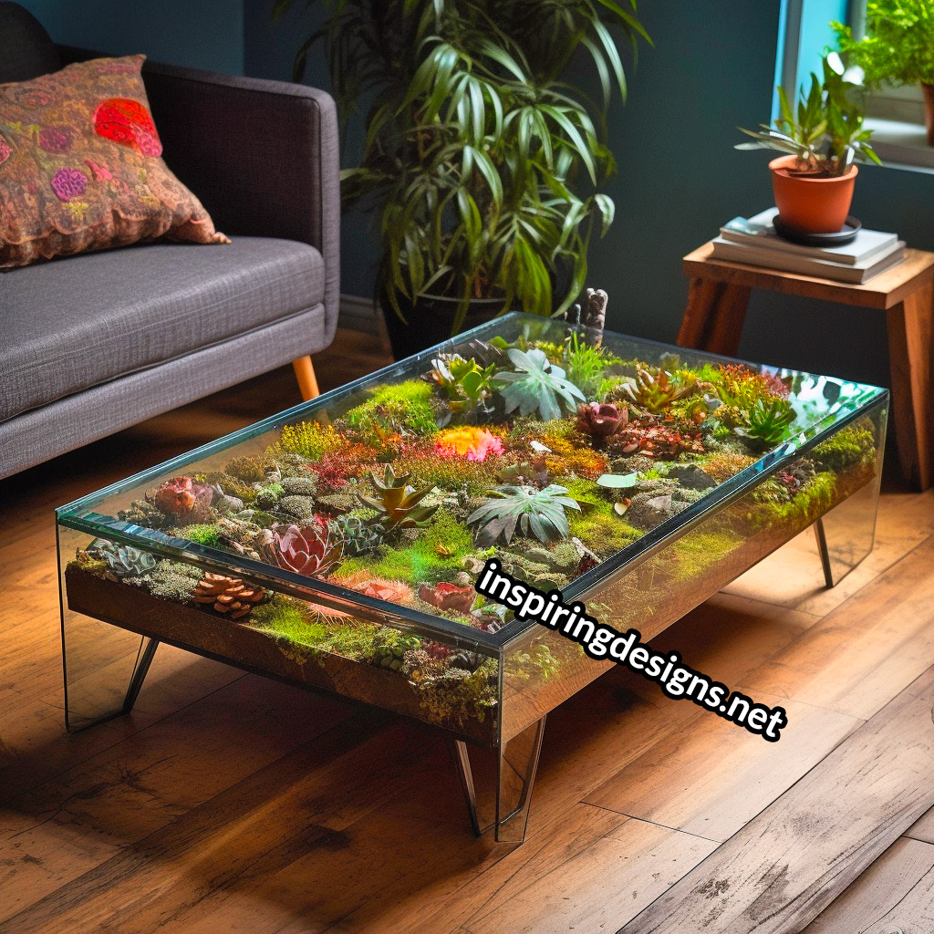 Terrarium Coffee Tables: The Green Oasis Your Home Has Been Missing