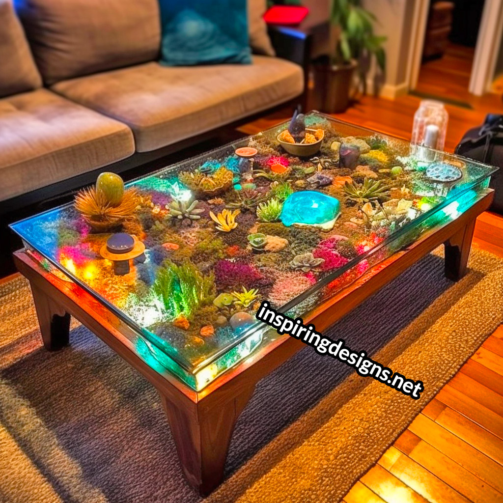 Terrarium Coffee Tables: The Green Oasis Your Home Has Been