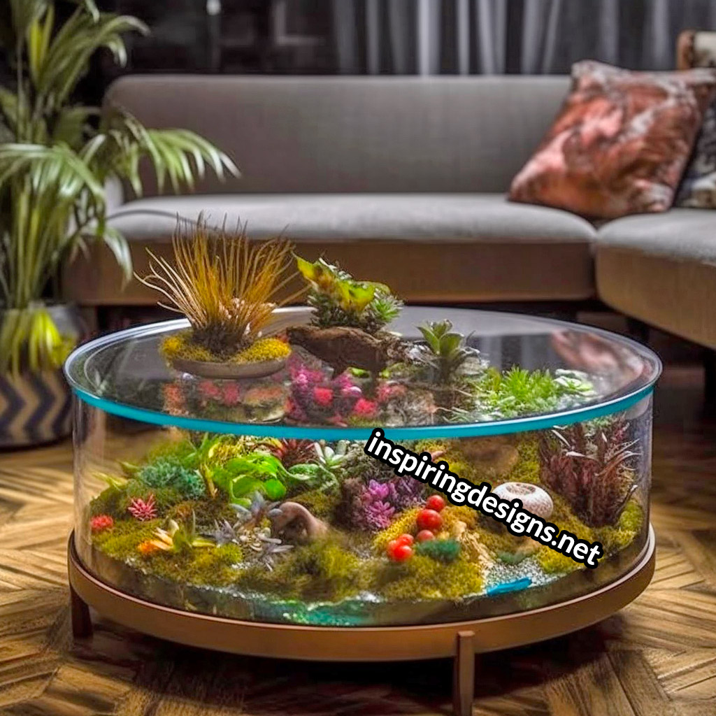 Terrarium Coffee Tables: The Green Oasis Your Home Has Been