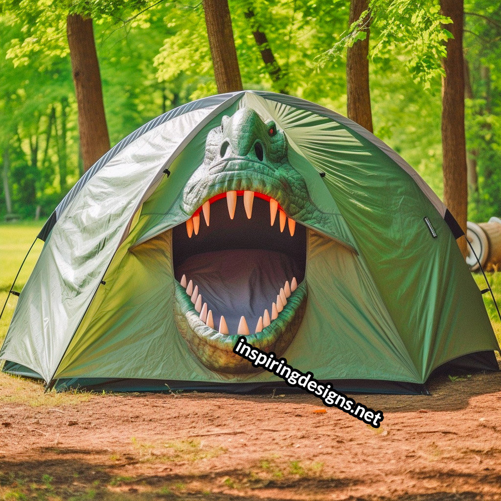 3D Dinosaur Shaped Camping Tents