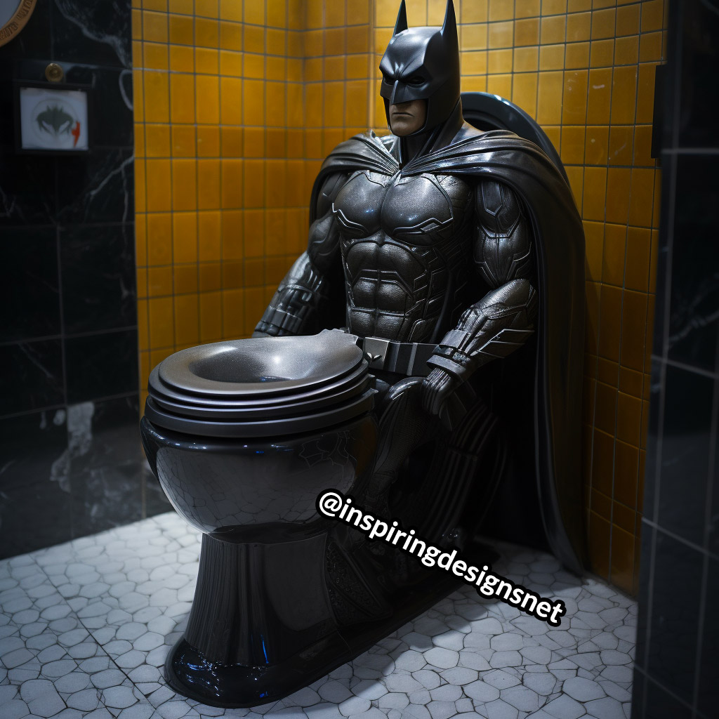 Batman Toilet - Superhero Toilets