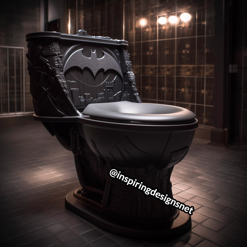 Batman Toilet - Superhero Toilets